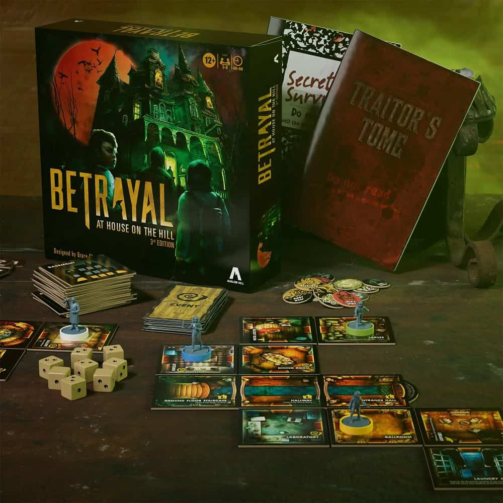 Betrayal at House on the Hill components